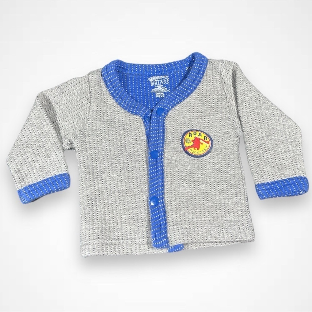 4/$20 Gray Knitted Button Down Jacket